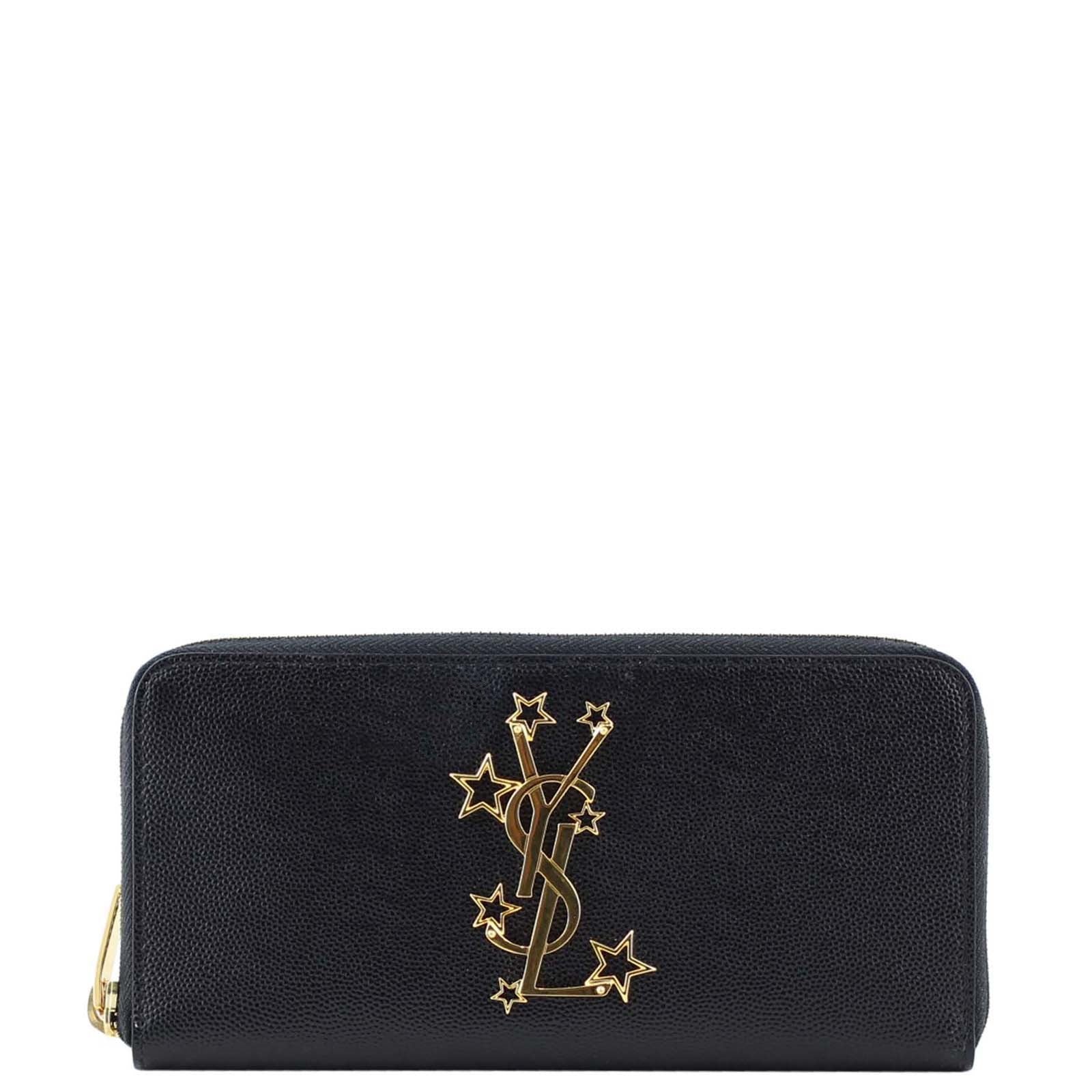 Saint Laurent Stars Wallet Front