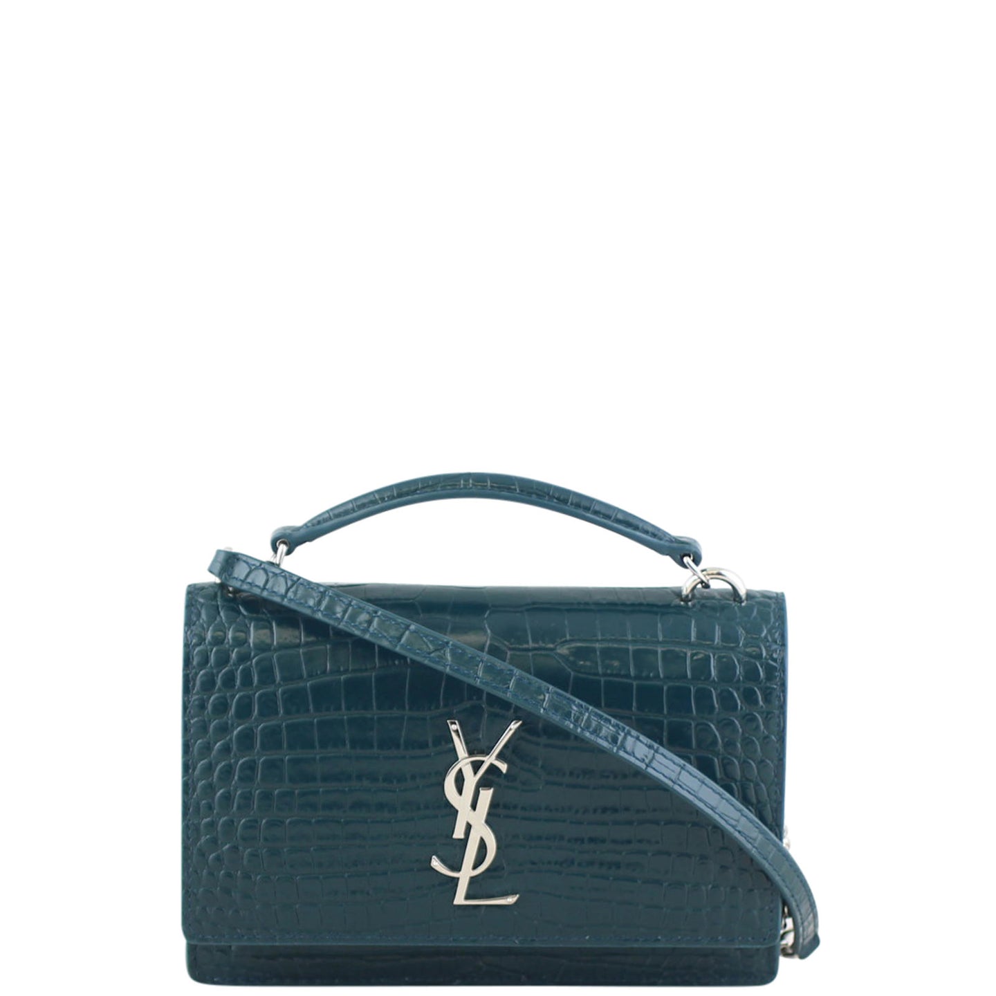 Saint Laurent Sunset Chain Wallet Front