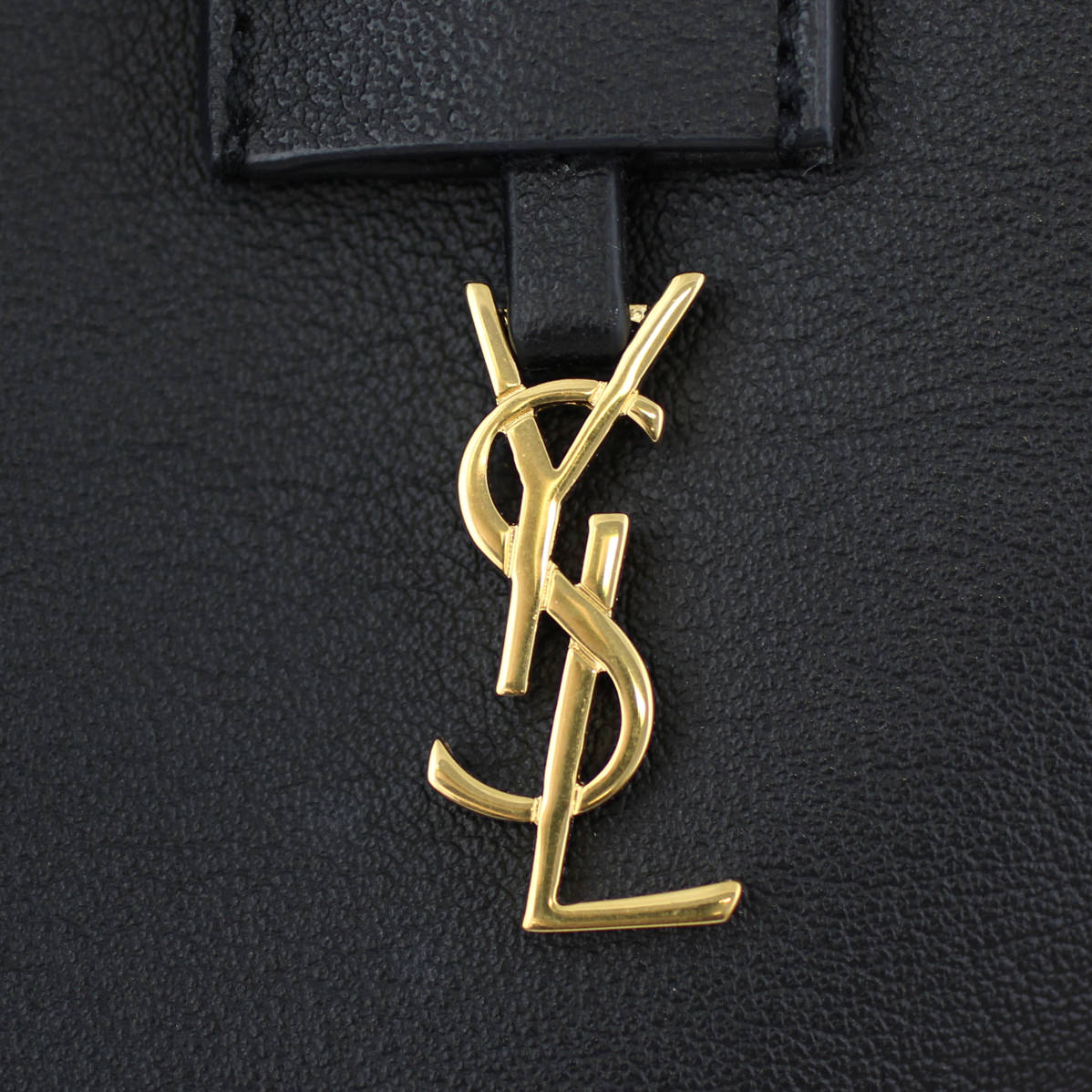 Saint Laurent Toy Shopping Tote Logo