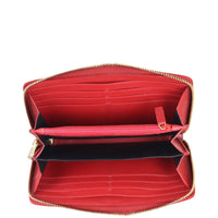 Saint Laurent Vernice Diamond Classique Wallet Whole interior