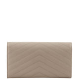 Saint Laurent Monogram Chain Wallet Small Back