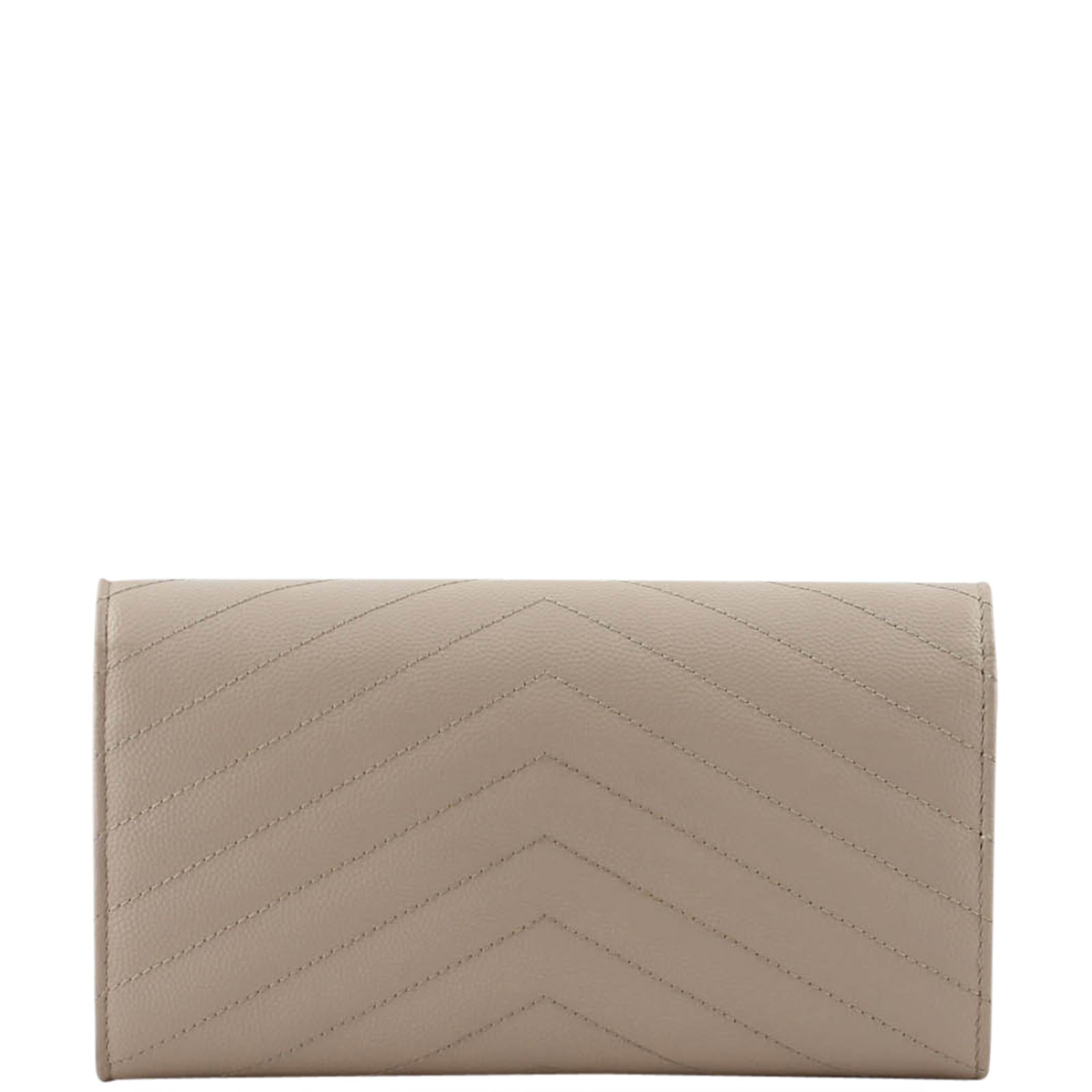 Saint Laurent Monogram Chain Wallet Small Back