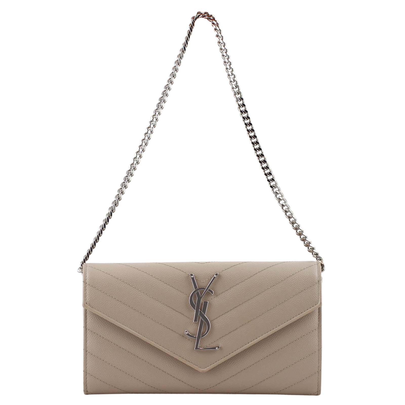 Saint Laurent Monogram Chain Wallet Small Chain