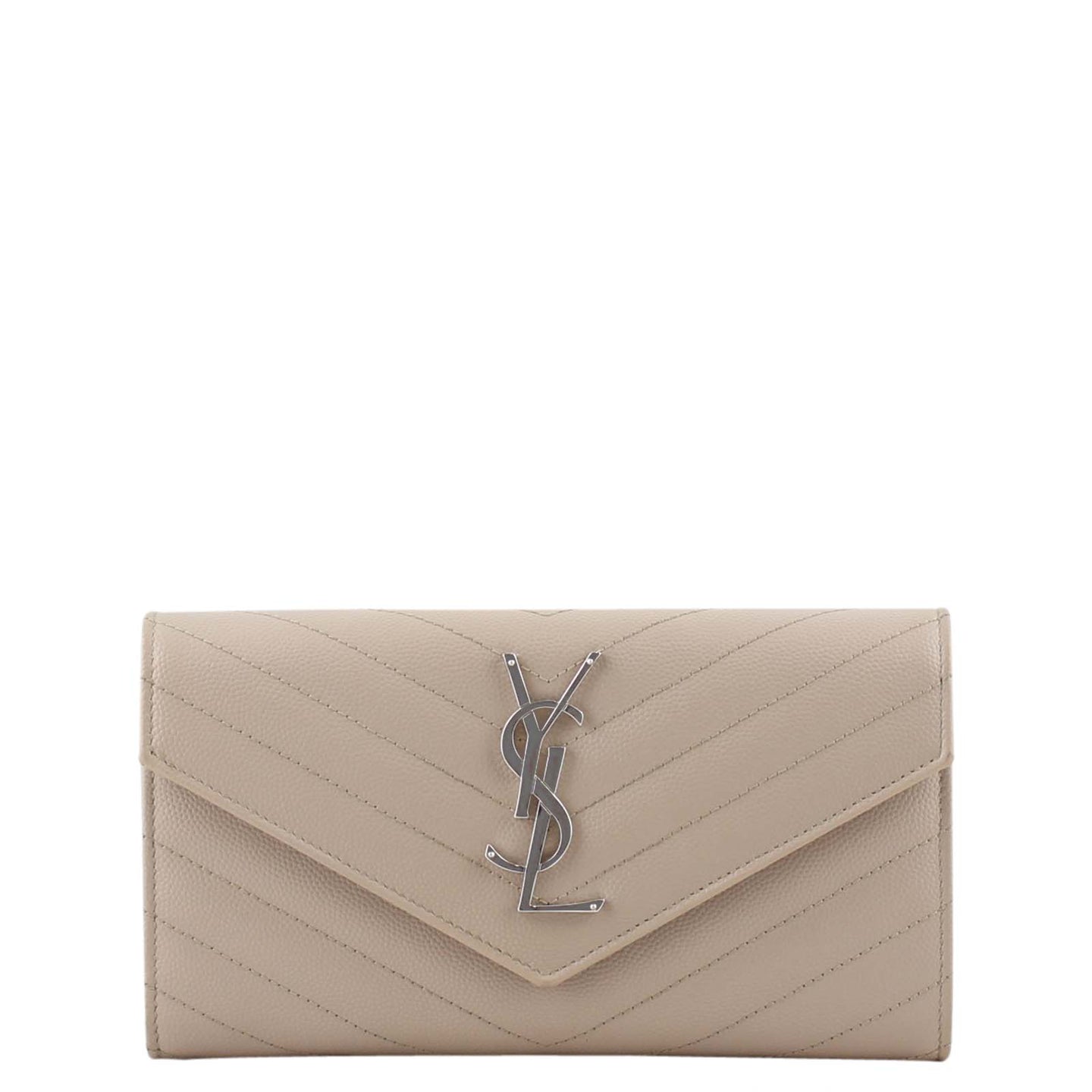 Saint Laurent Monogram Chain Wallet Small Front