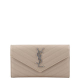 Saint Laurent Monogram Chain Wallet Small Front