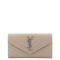 Saint Laurent Monogram Chain Wallet Small Front