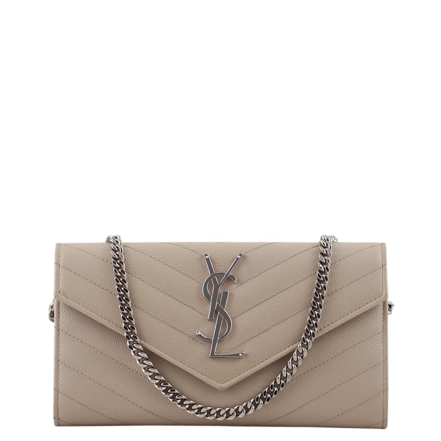 Saint Laurent Monogram Chain Wallet Small Front Chain
