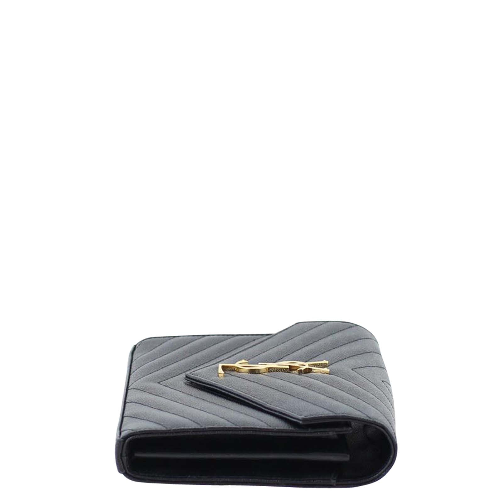 Saint Laurent Monogram Chain Wallet right
