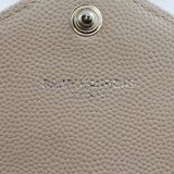 Saint Laurent Monogram Chain Wallet Small Stamp