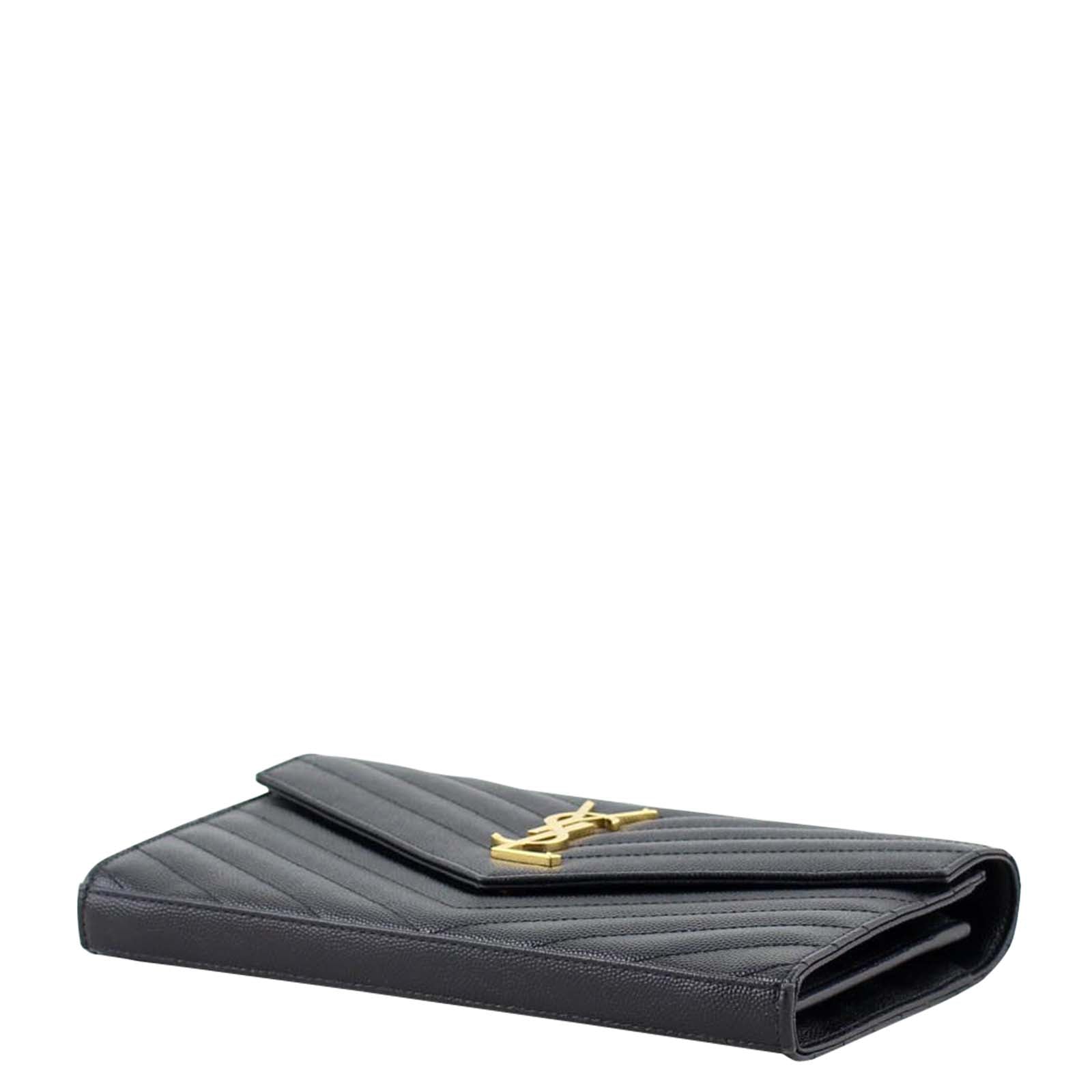Saint Laurent Monogram Chain Wallet Corner