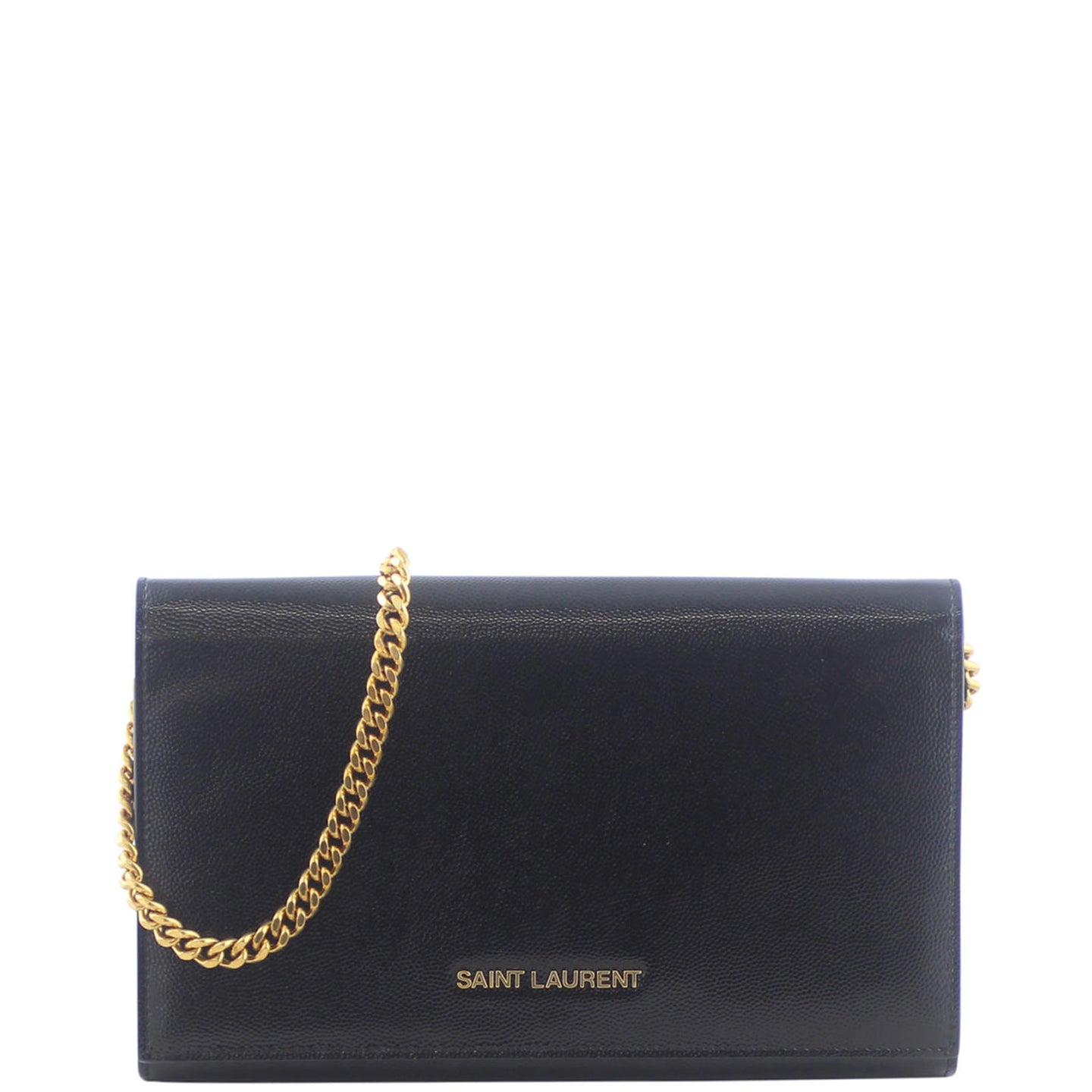 Saint Laurent Wallet on Chain Front