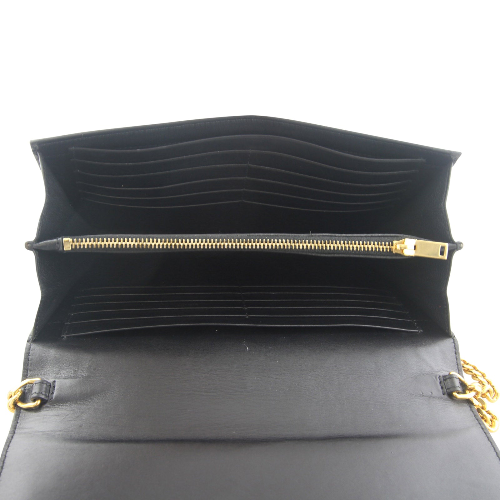 Saint Laurent Wallet on Chain Interior