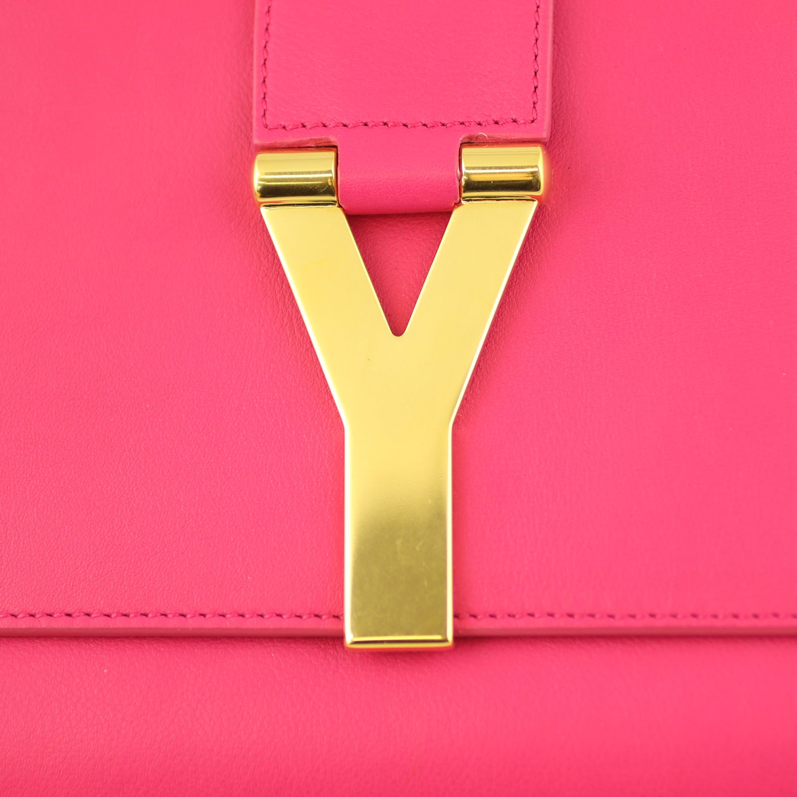 Saint Laurent Y Ligne Clutch Lock