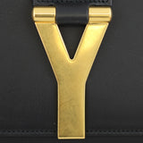Saint Laurent Y Ligne Clutch Logo
