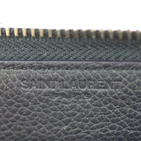 Saint Laurent Zippy Wallet Stamp