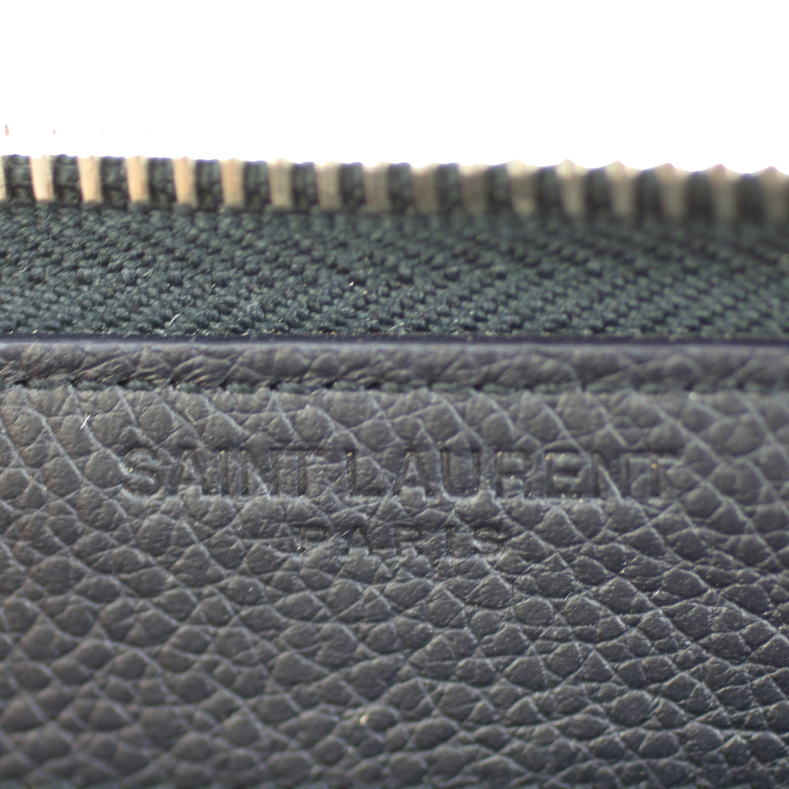 Saint Laurent Zippy Wallet Stamp