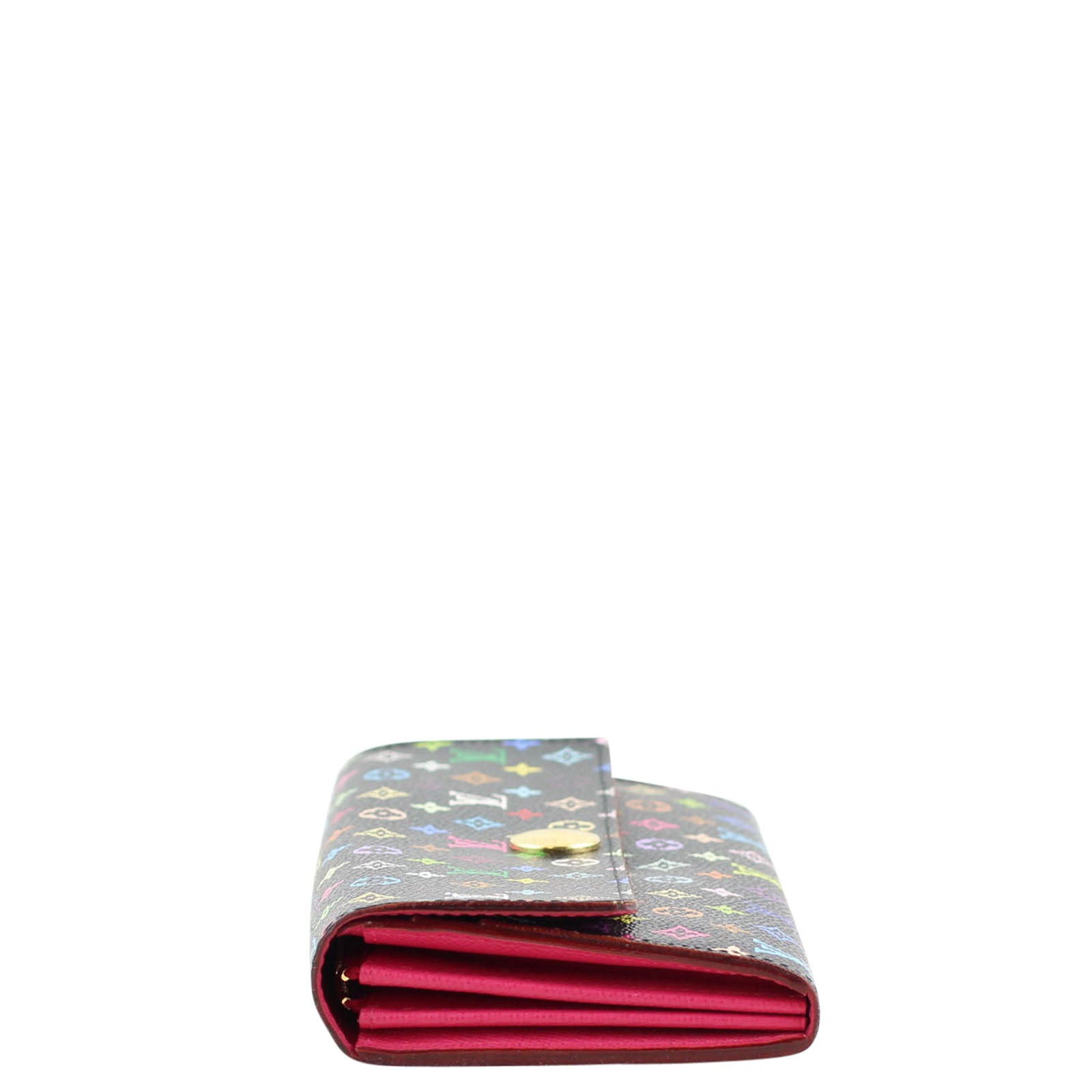 Louis Vuitton Sarah Multicolore Wallet Side