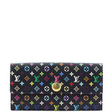 Louis Vuitton Sarah Multicolore Wallet Front
