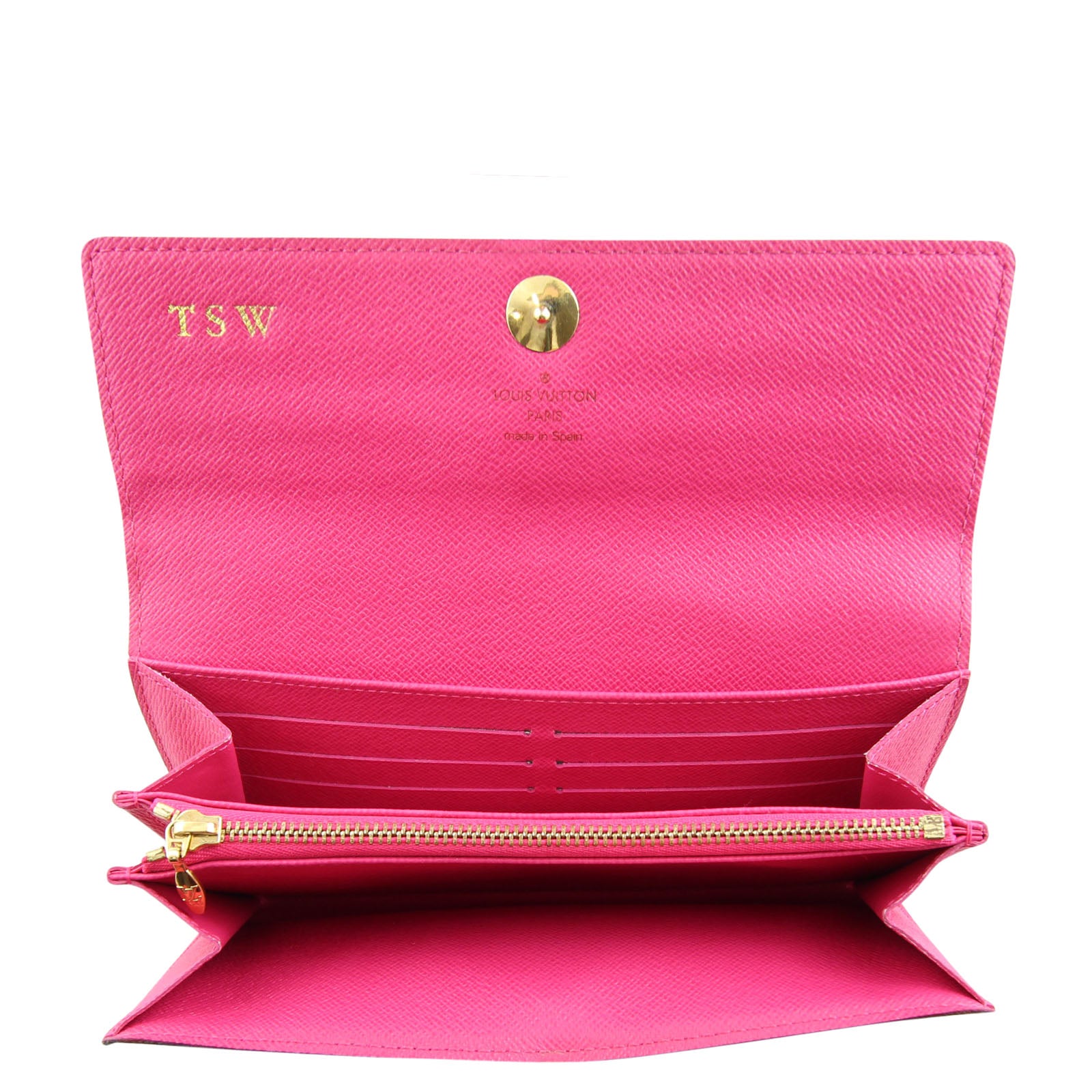 Louis Vuitton Sarah Multicolore Wallet Interior