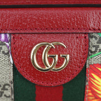 Gucci Flora GG Supreme Ophidia Small Shoulder Bag Hardware
