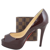 Louis Vuitton Elise Wallet Damier Ebene Scale