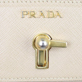 Prada Saffiano Top Handle Crossbody Satchel Hardware
