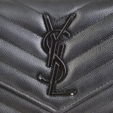 Saint Laurent Monogram Matelassé Flap Wallet