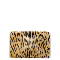 Saint Laurent Classic Medium Kate Tassel Satchel Leopard Back