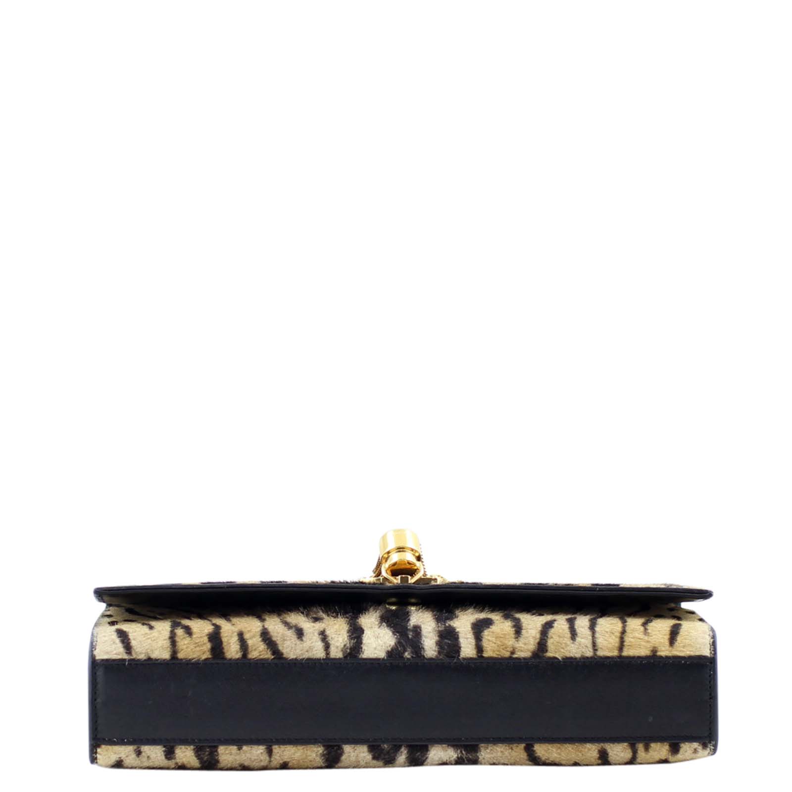 Saint Laurent Classic Medium Kate Tassel Satchel Leopard Base