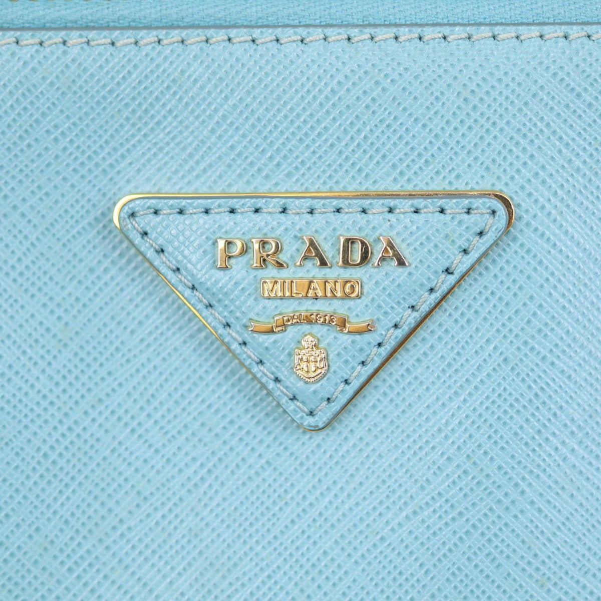 Prada Saffiano Lux Galleria Double Zip Tote Medium Hardware
