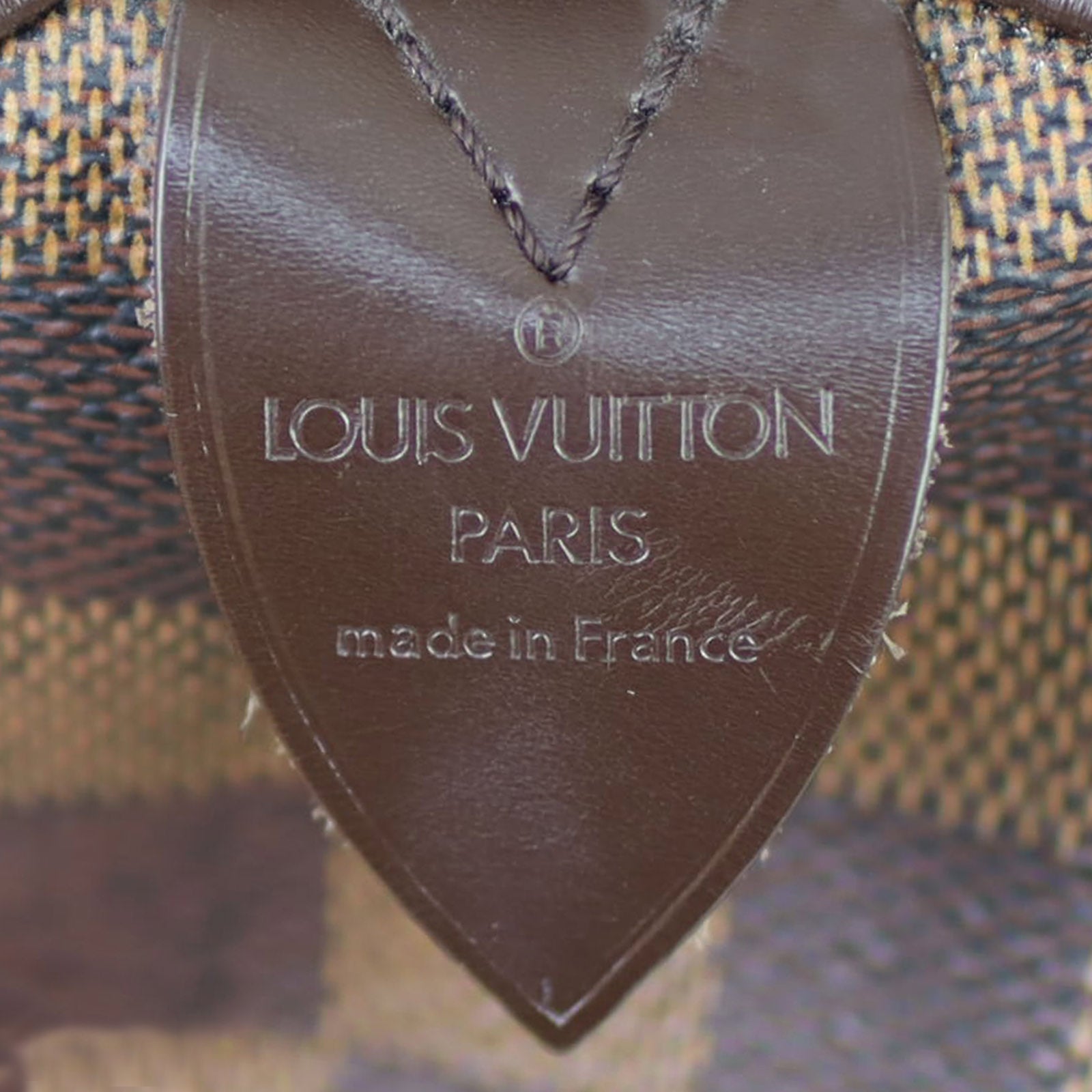 Louis Vuitton Speedy 30 Damier Ebene Stamp