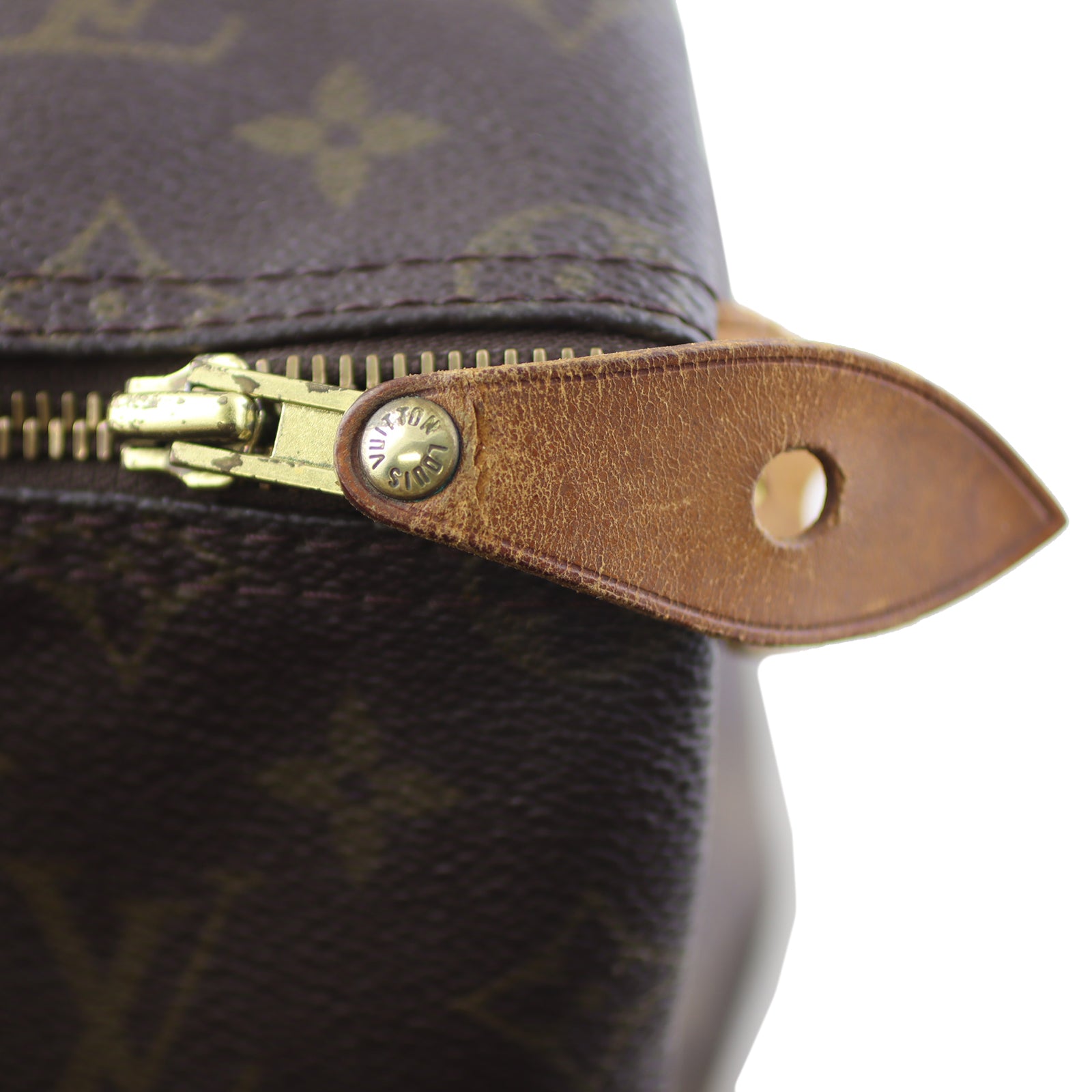 Louis Vuitton Speedy 35 Monogram Zip