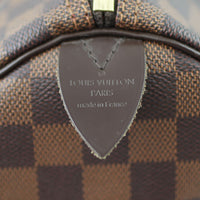 Louis Vuitton Speedy 30 Damier Ebene Made in France