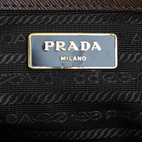 Prada Saffiano Lux Galleria Double Zip Tote Large Stamp