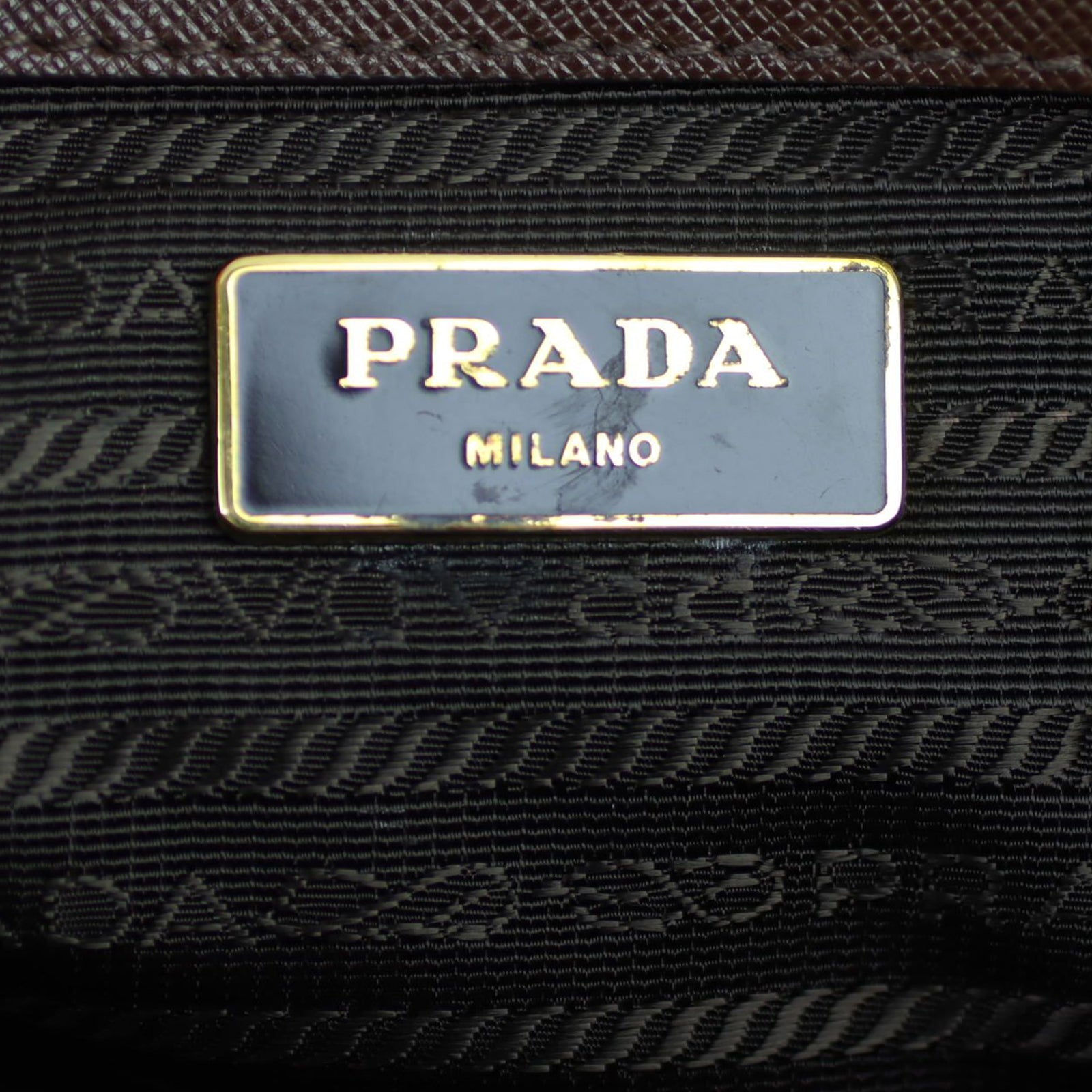 Prada Saffiano Lux Galleria Double Zip Tote Large Stamp