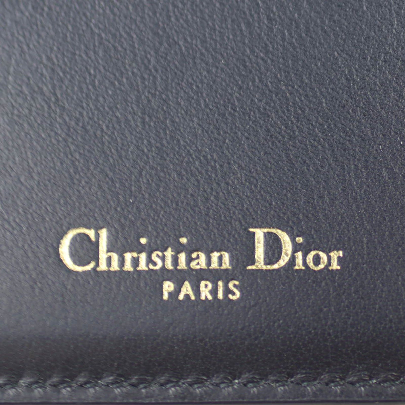 Dior Oblique Mini Wallet Stamp
