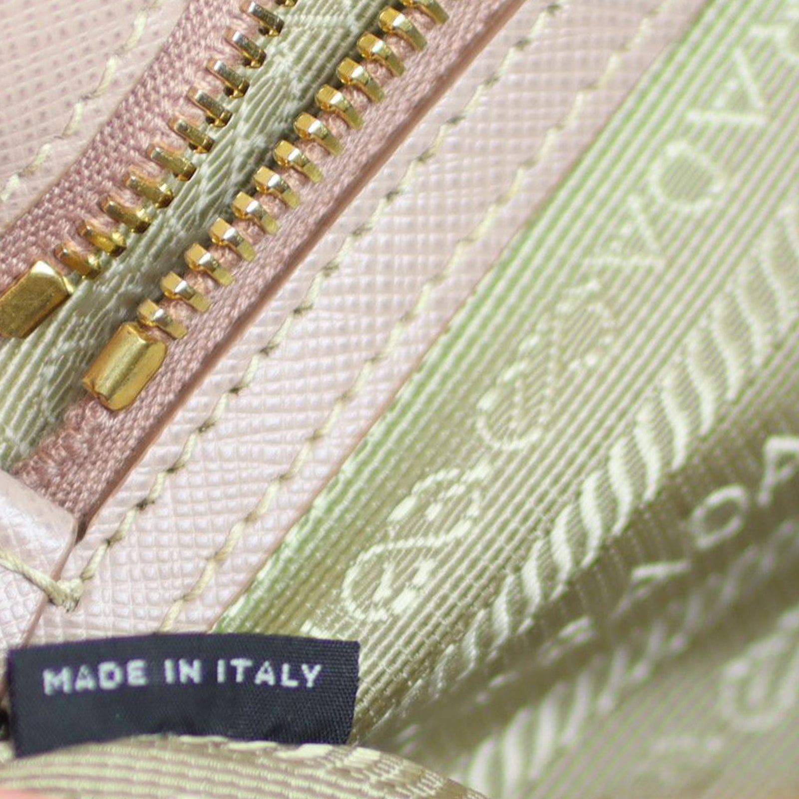 Prada Saffiano Lux Tote Medium Stamp