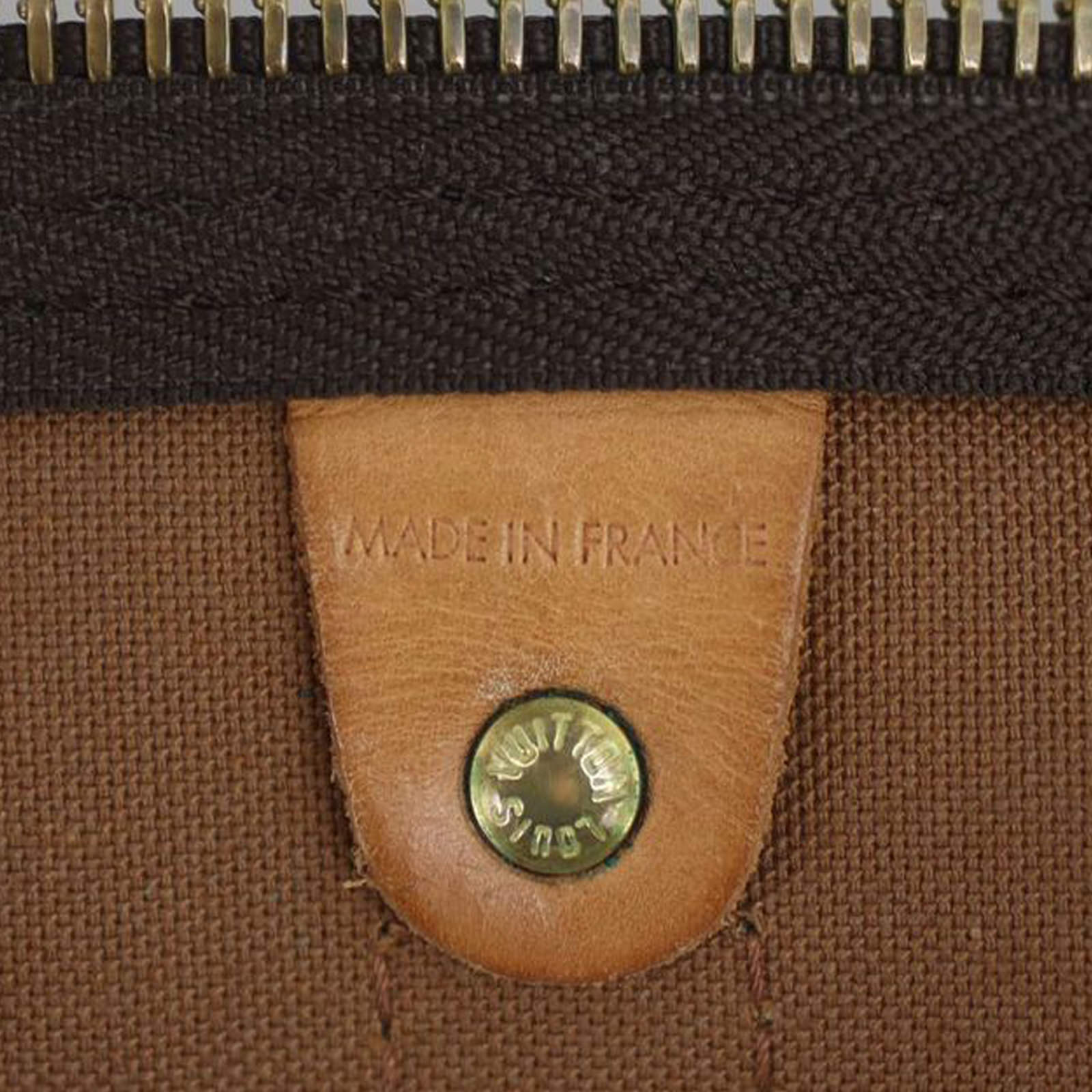 Louis Vuitton Keepall 45 Bandouliere Monogram Stamp