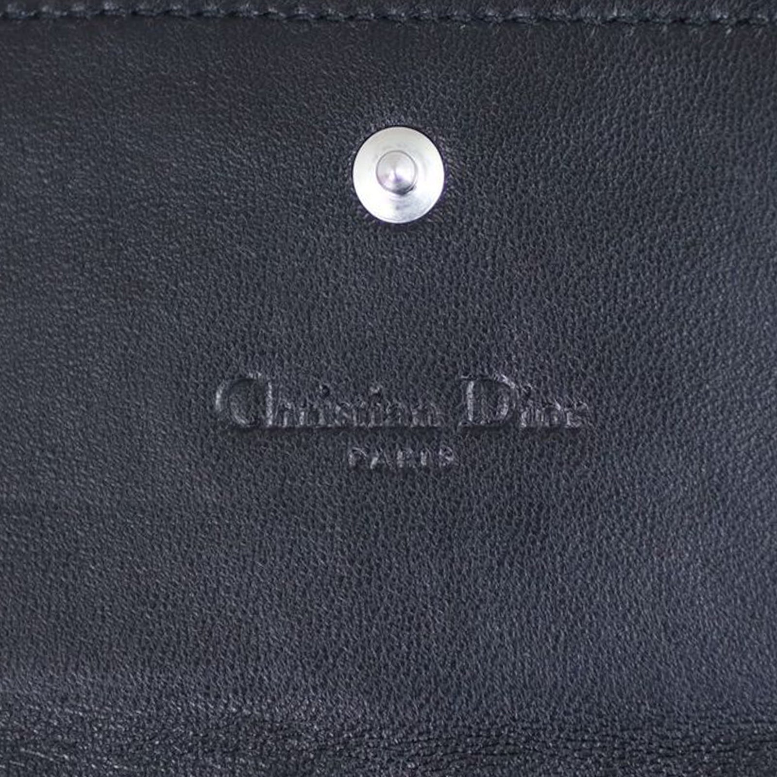 Dior Cannage Lady Dior Wallet On Chain Stamp