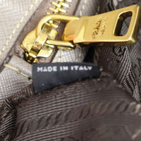 Prada Saffiano Lux Tote Large Stamp