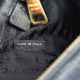 Prada Saffiano Lux Galleria Double Zip Tote Medium Stamp