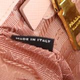 Prada Saffiano Lux Galleria Double Zip Tote Small Stamp