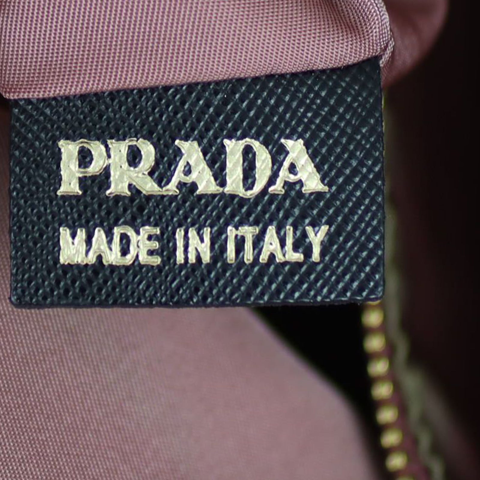 Prada Tessuto Saffiano Shoppping Tote Stamp