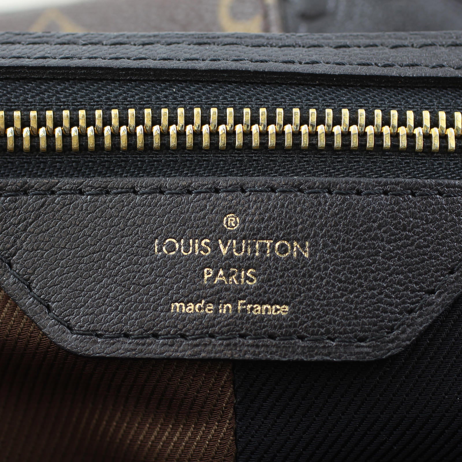 Louis Vuitton Marine Blocks Tote Stamp
