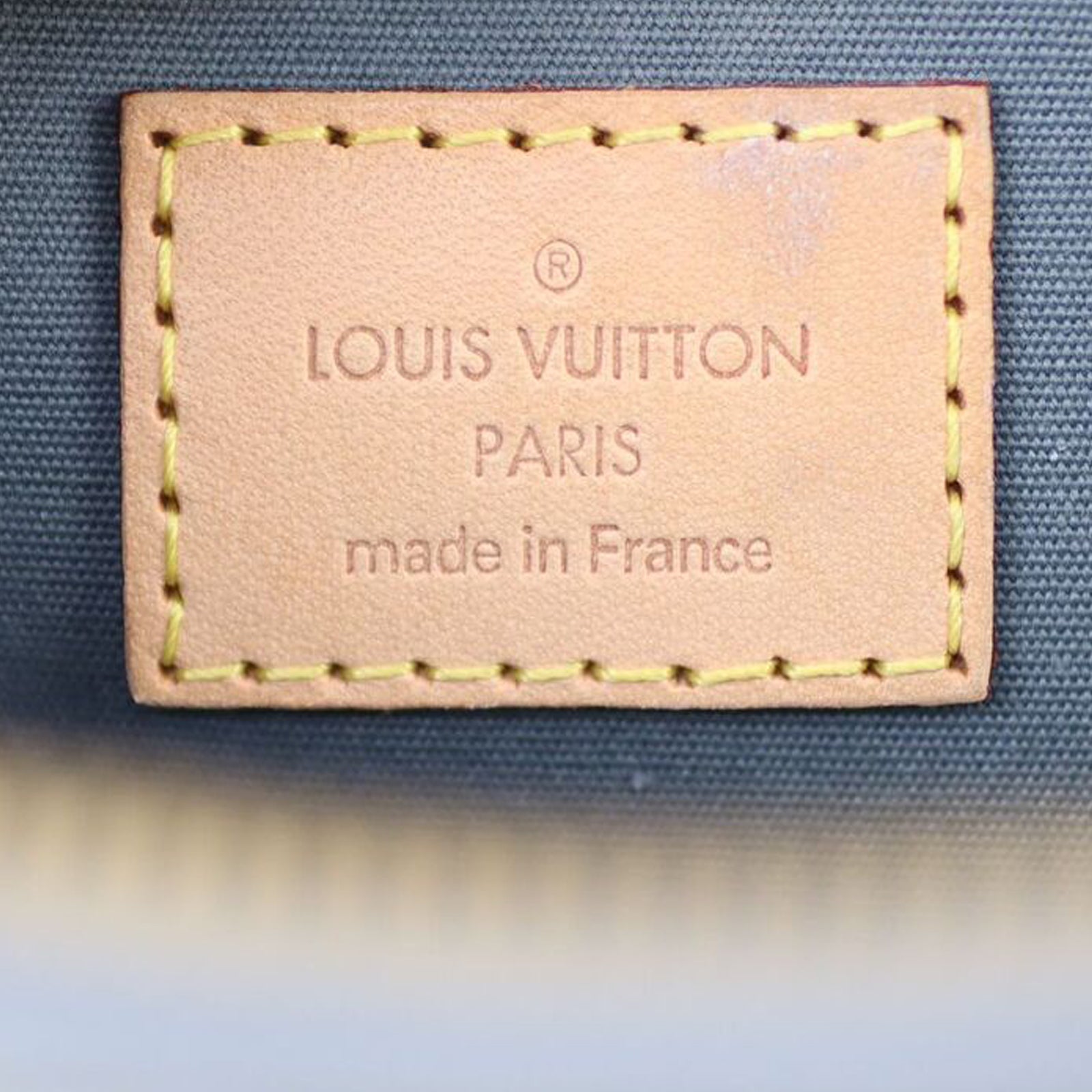 Louis Vuitton Alma PM Monogram Vernis Stamp