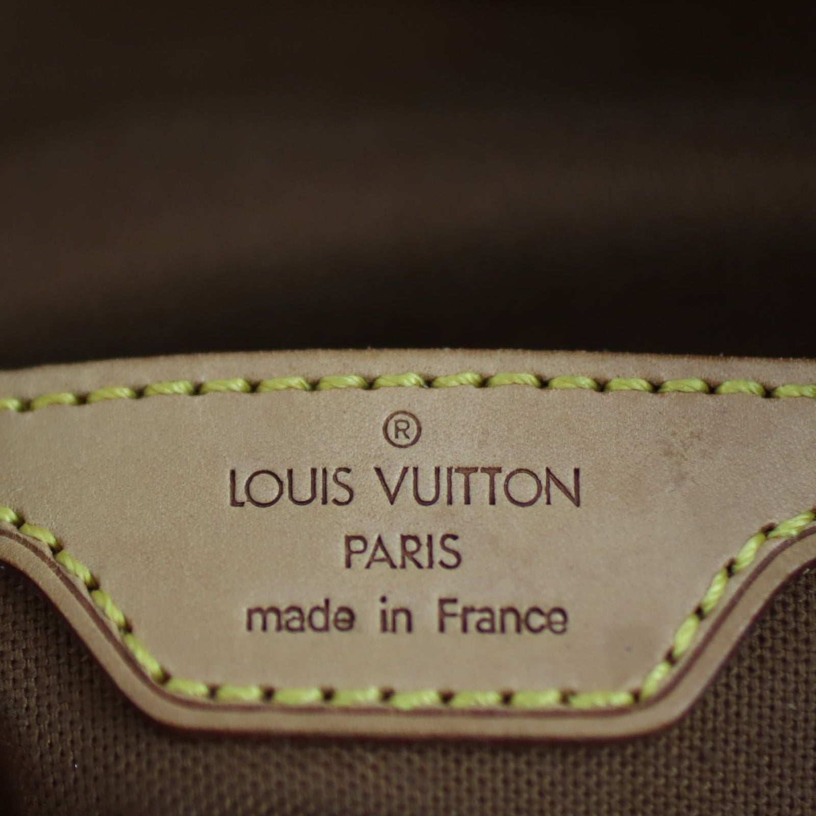 Louis Vuitton Montsouris GM Monogram Stamp