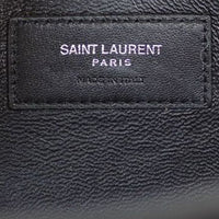 Saint Laurent Crystal Monogram Kate Clutch Stamp