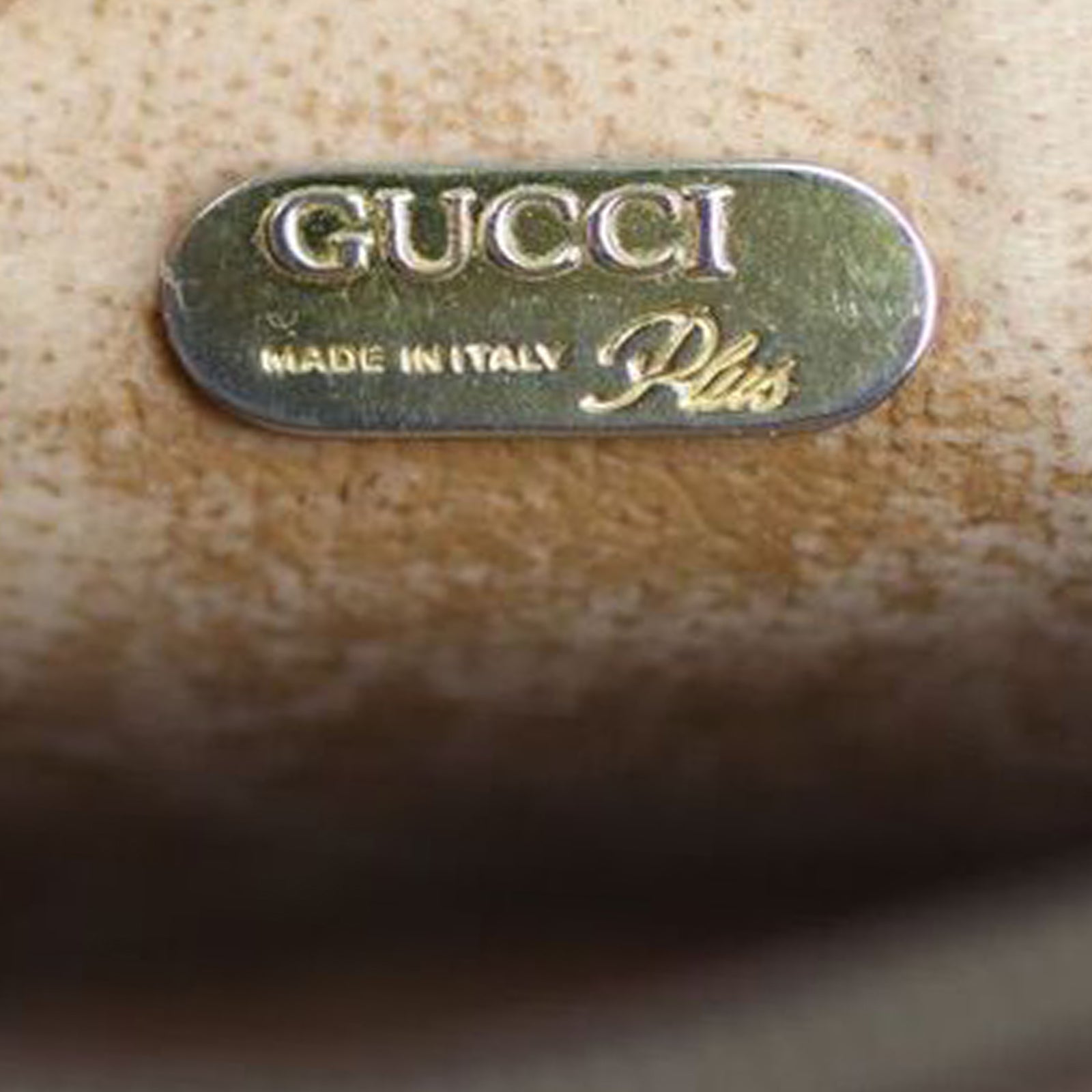 Gucci GG Plus Vintage Crossbody Stamp