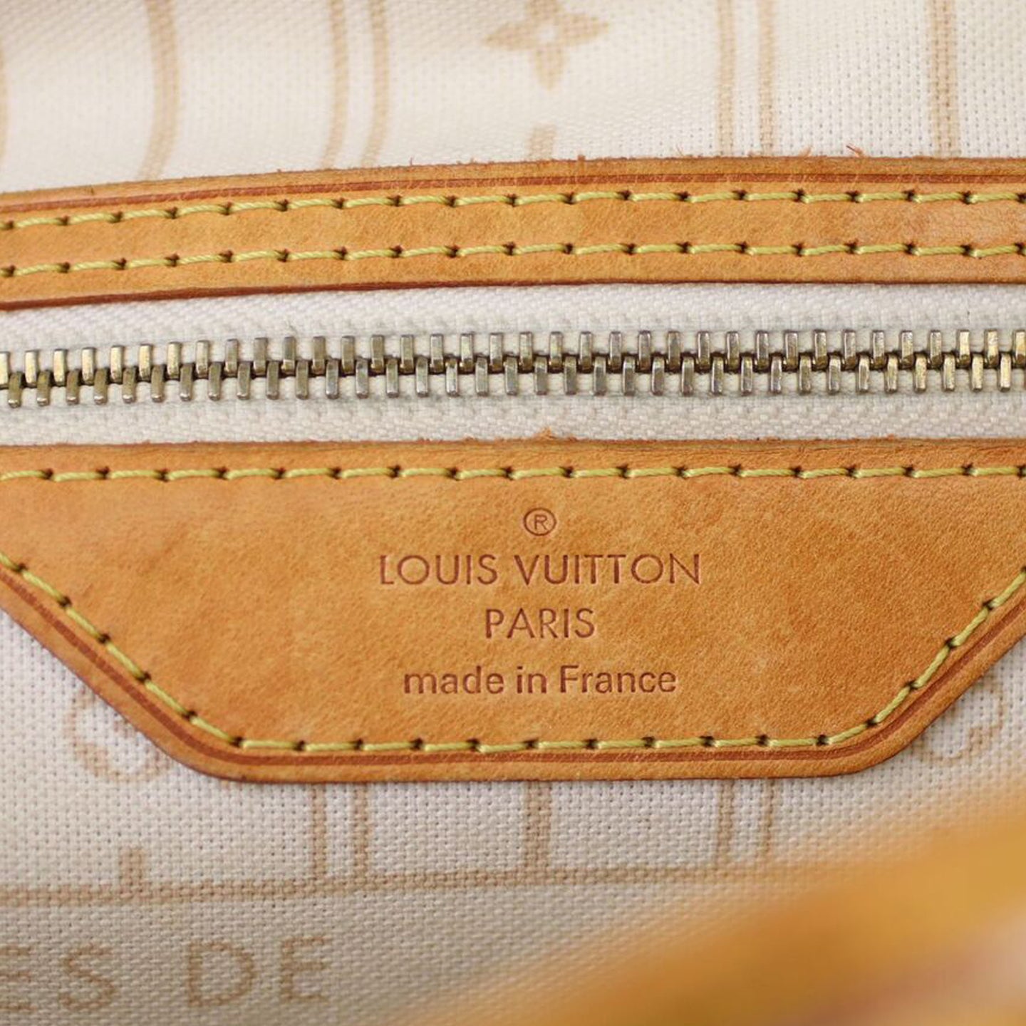 Louis Vuitton Neverfull PM Damier Azur Stamp