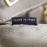 Prada Saffiano Lux Galleria Double Zip Tote Stamp